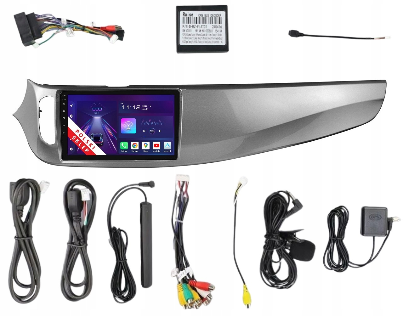 Rádio 2DIN Navigácia Android Alfa Romeo Giulietta Nuova II 8/256 Gb Carplay