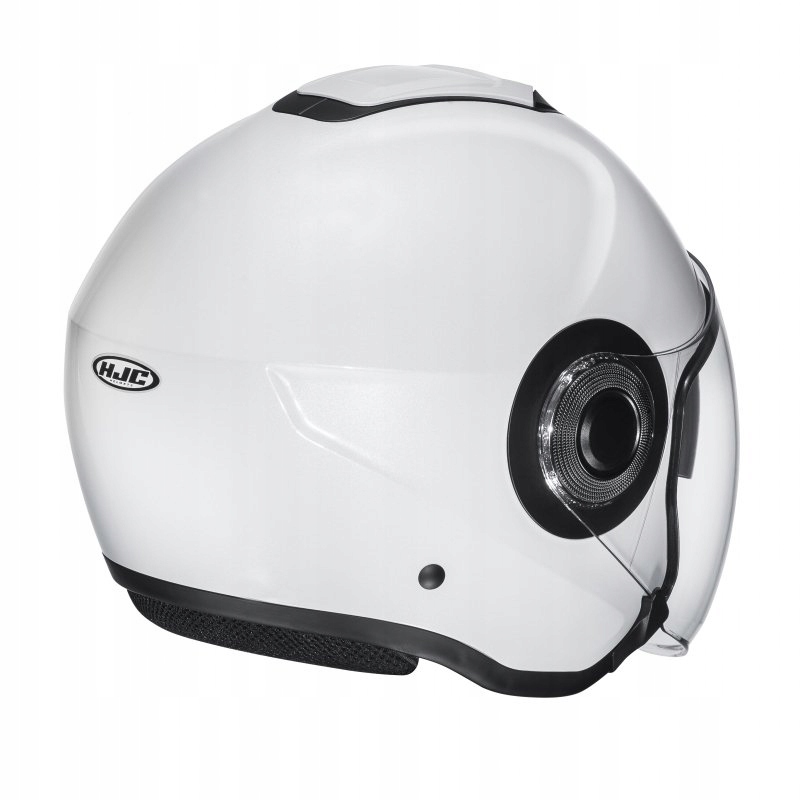 KASK HJC I40N SOLID SEMI FLAT PEARL WHITE S Rozmiar S