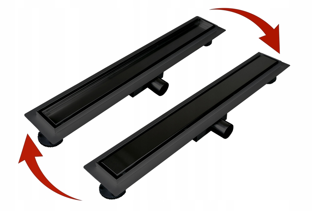 AQUAUNO 2w1 ODPŁYW LINIOWY 80 cm NISKI SYFON 52mm WYSOKA PRZEPUSTOWOŚĆ Linia Basic