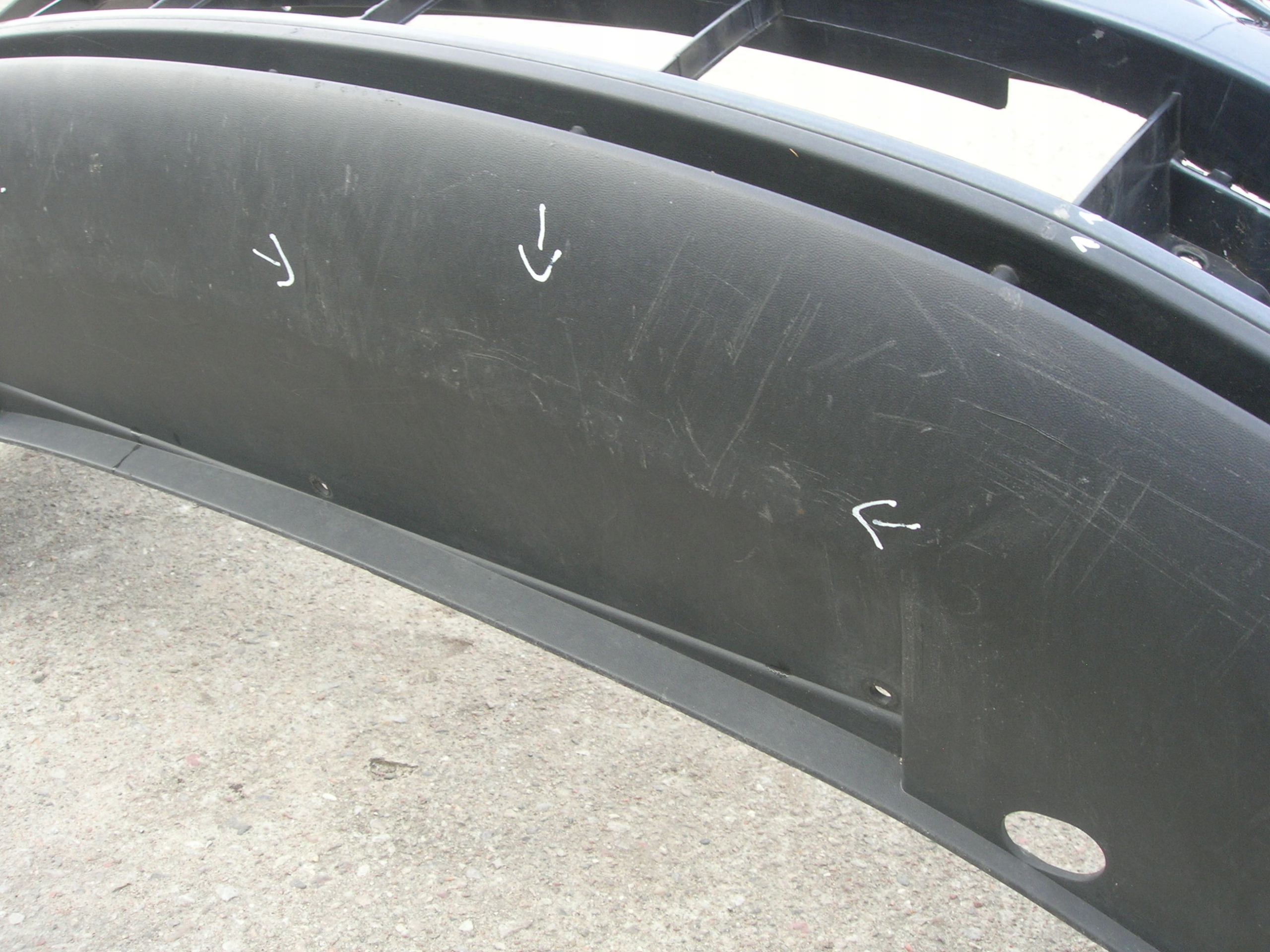 SPOJLER ZDERZAKA PRZÓD SKODA OCTAVIA II 1Z0807061 Strona zabudowy przód