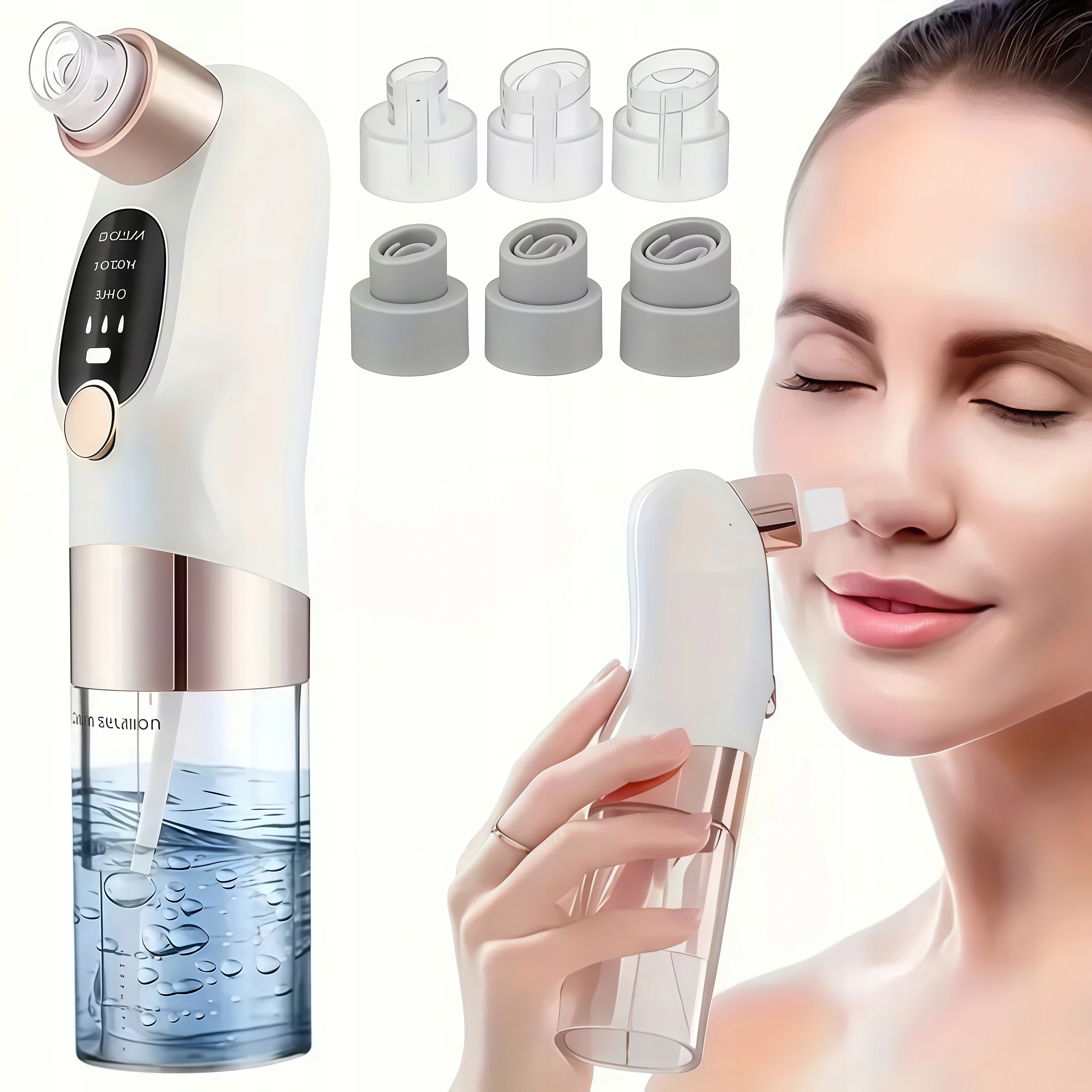 Пылесос для удаления черных точек hydrabrasion для очистки пор