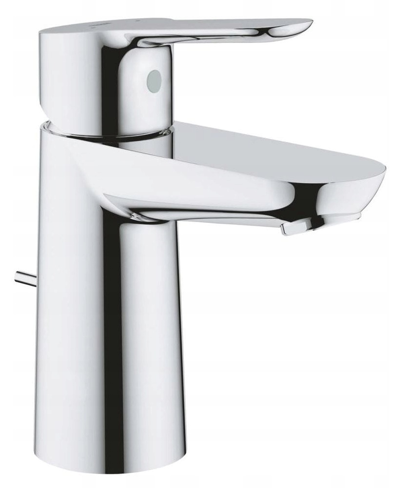 Bateria umywalkowa stojąca Grohe Clova srebrny