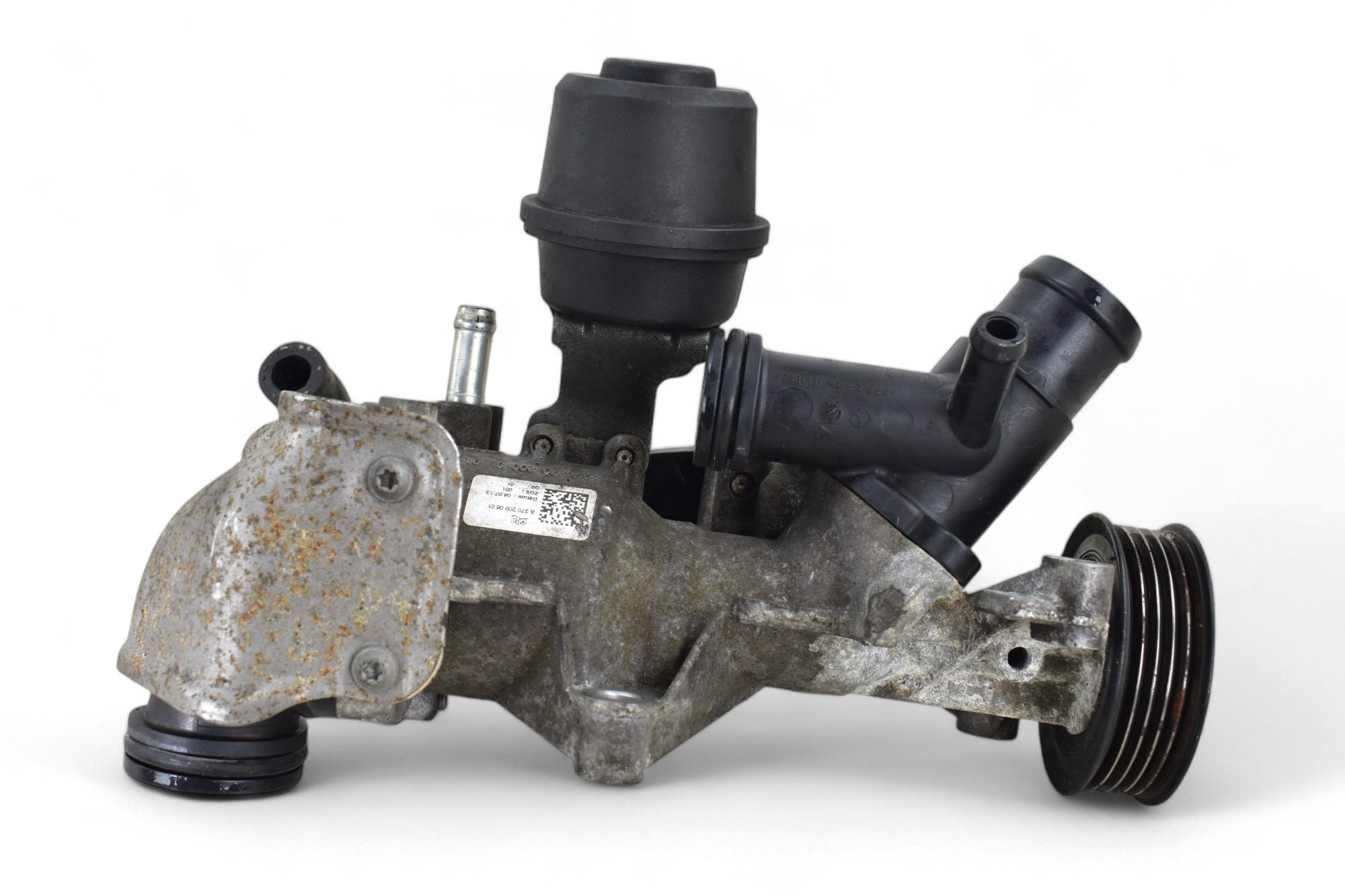 water pump complete MERCEDES W246 W176 C117 1.6 CGI A2702000601