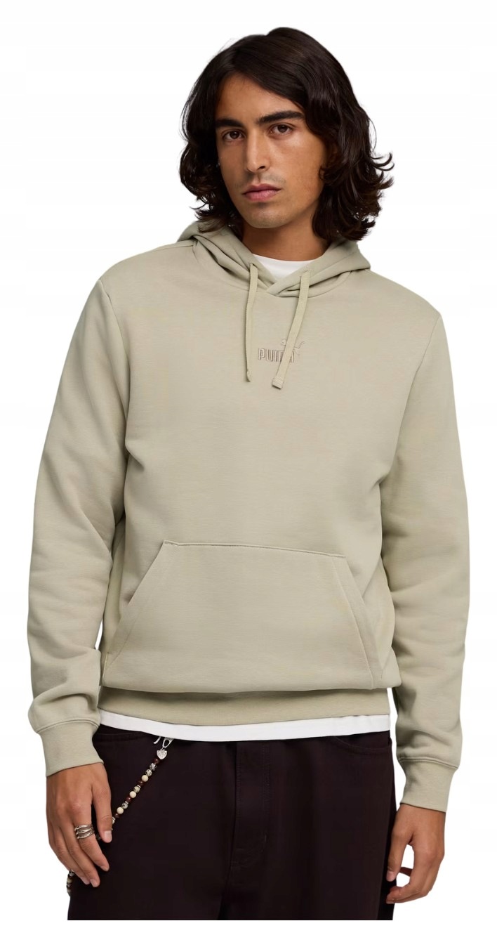 Mikina Puma Ess NO.1 Logo Centered Hoodie šedá 692914 61 vel. L