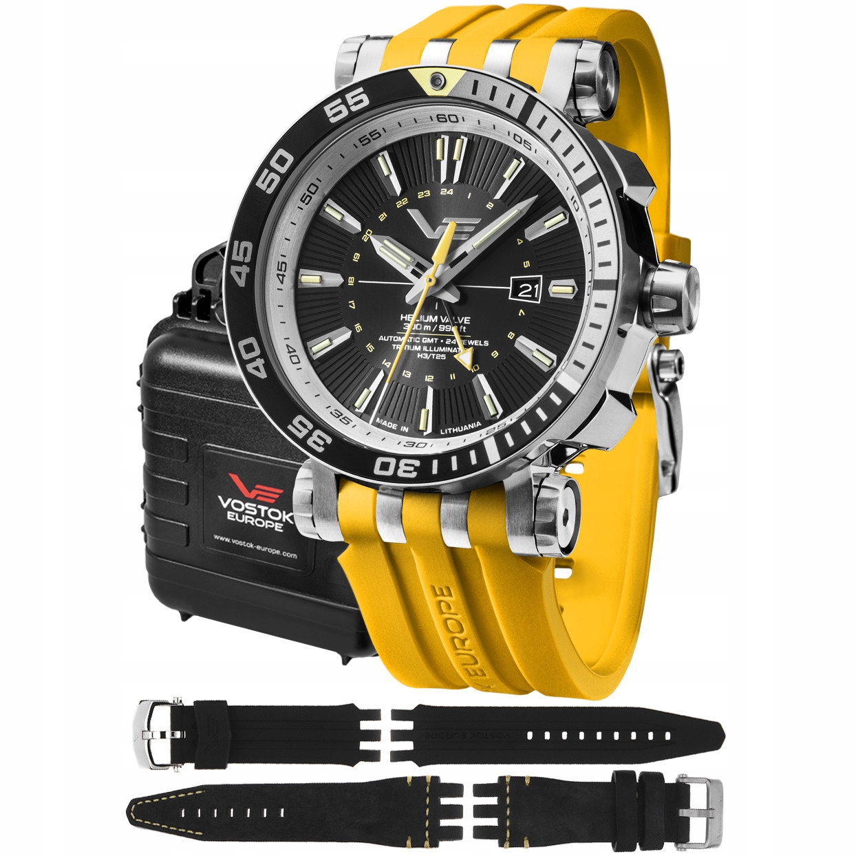 Pánské Hodinky Vostok Europe NH34-575A718SY Zlaté