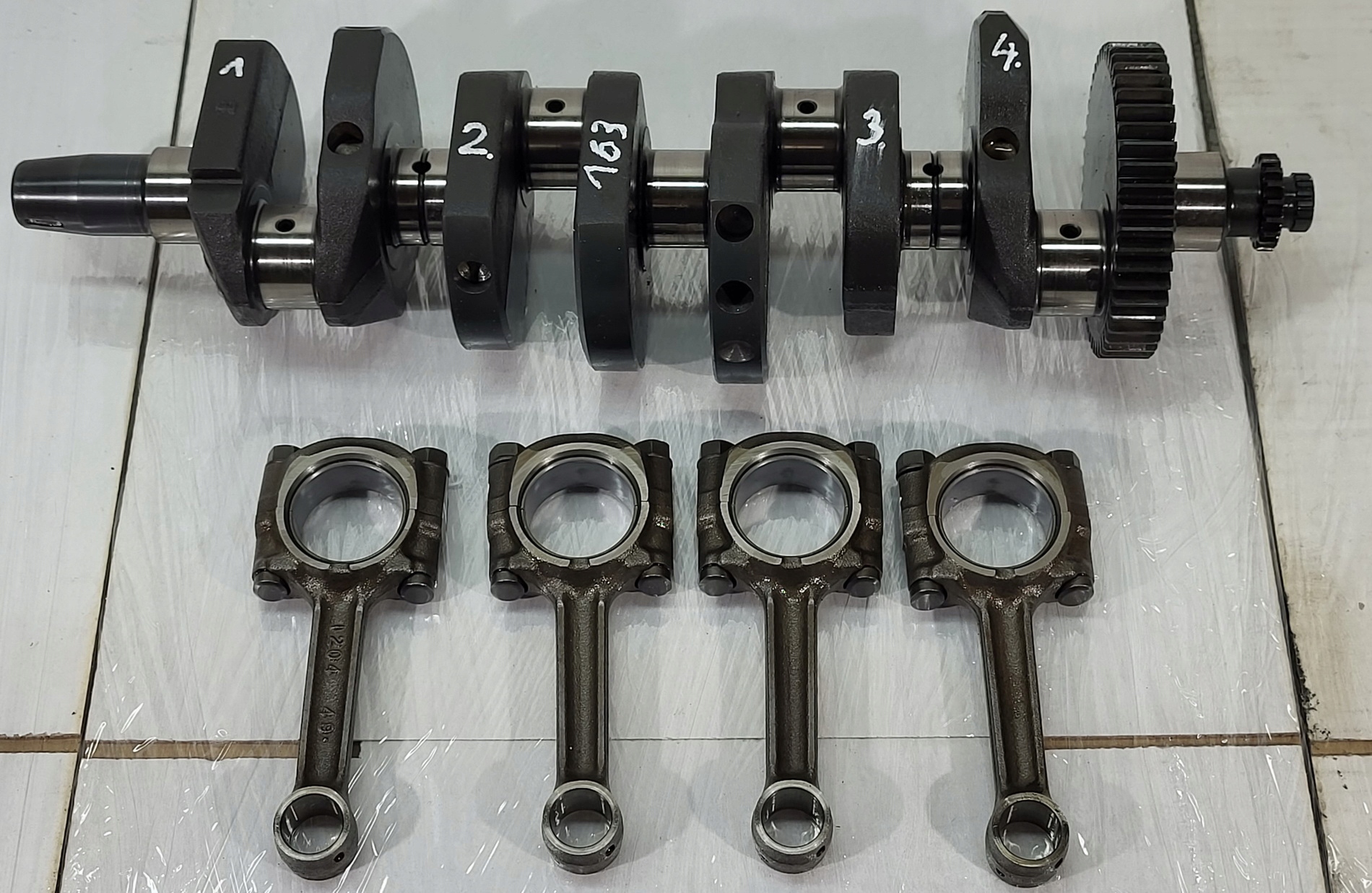 Колінчастий вал Кавасакі 750 2003-06r