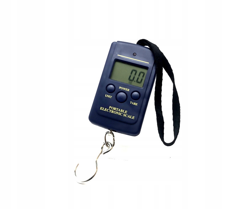 

Mini Waga Hakowa Walizkowa Wędkarska 40KG LCD