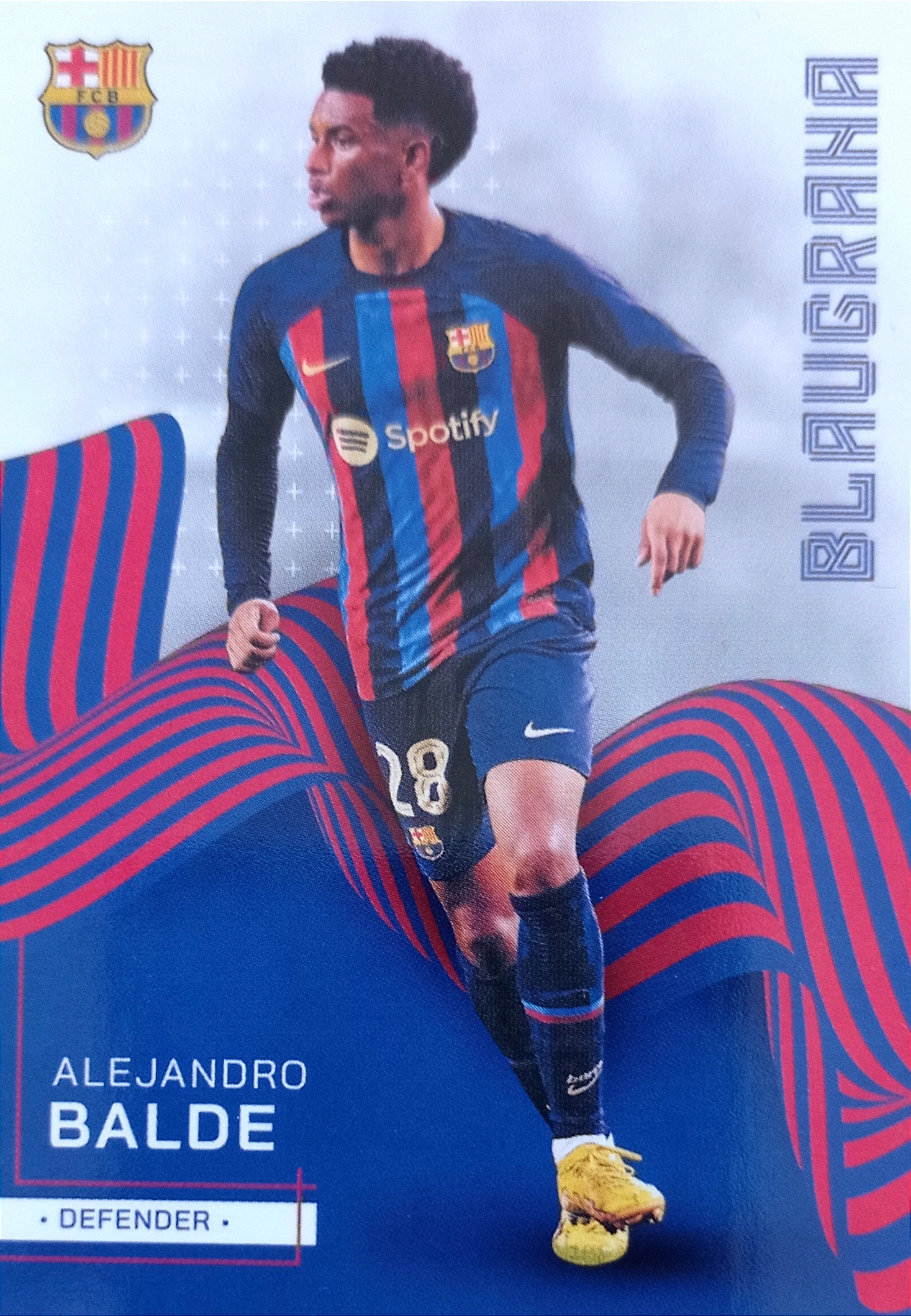 Barcelona Team Set Blaugrana 2022/23 35 Balde