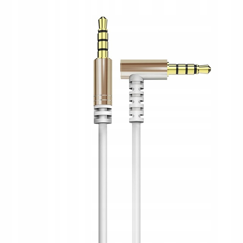 

Dudao kątowy kabel przewód Aux mini jack 3.5mm 1m