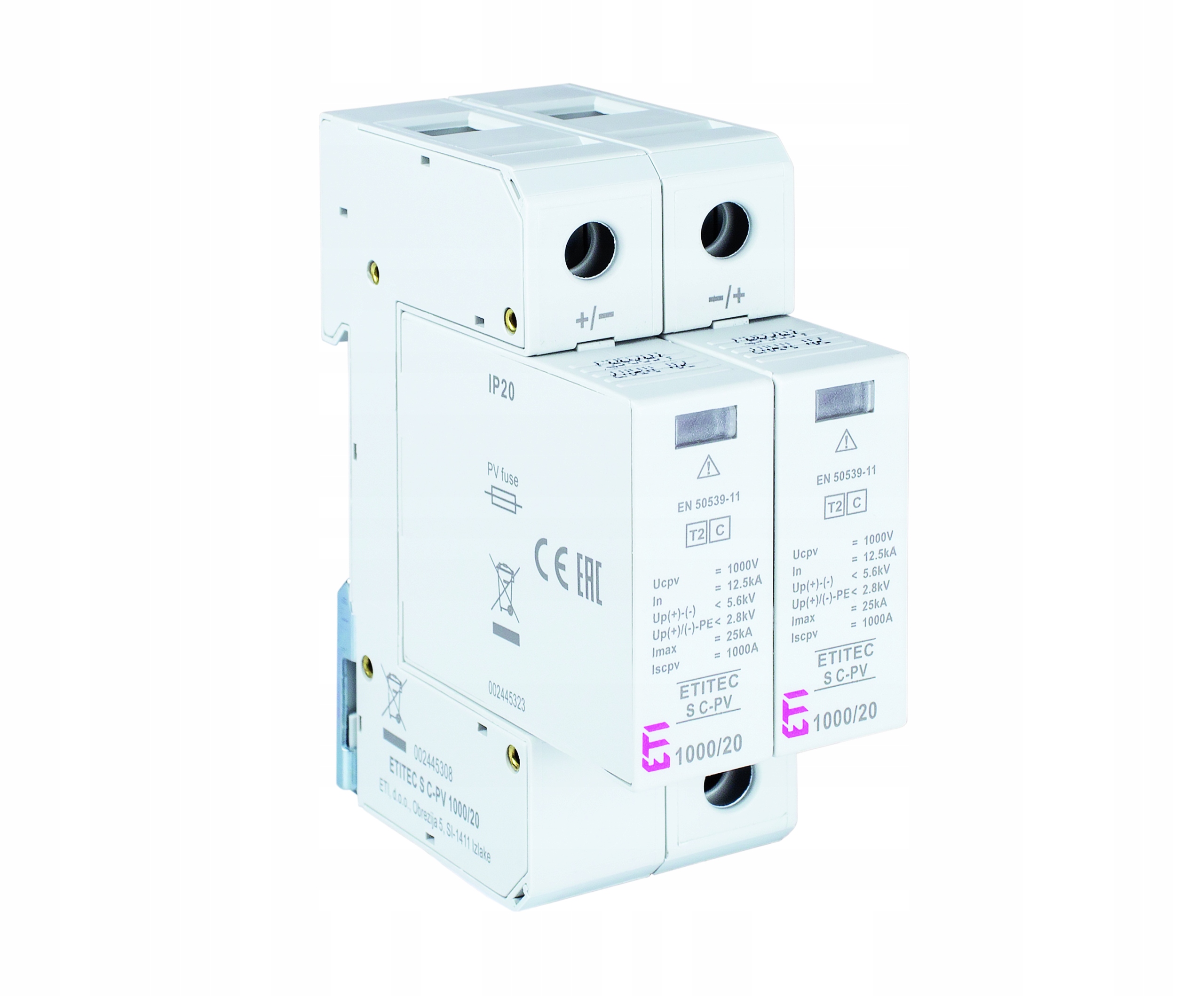 Eti Omezení Přepětí Etitec S C-pv 1000/20 002445308