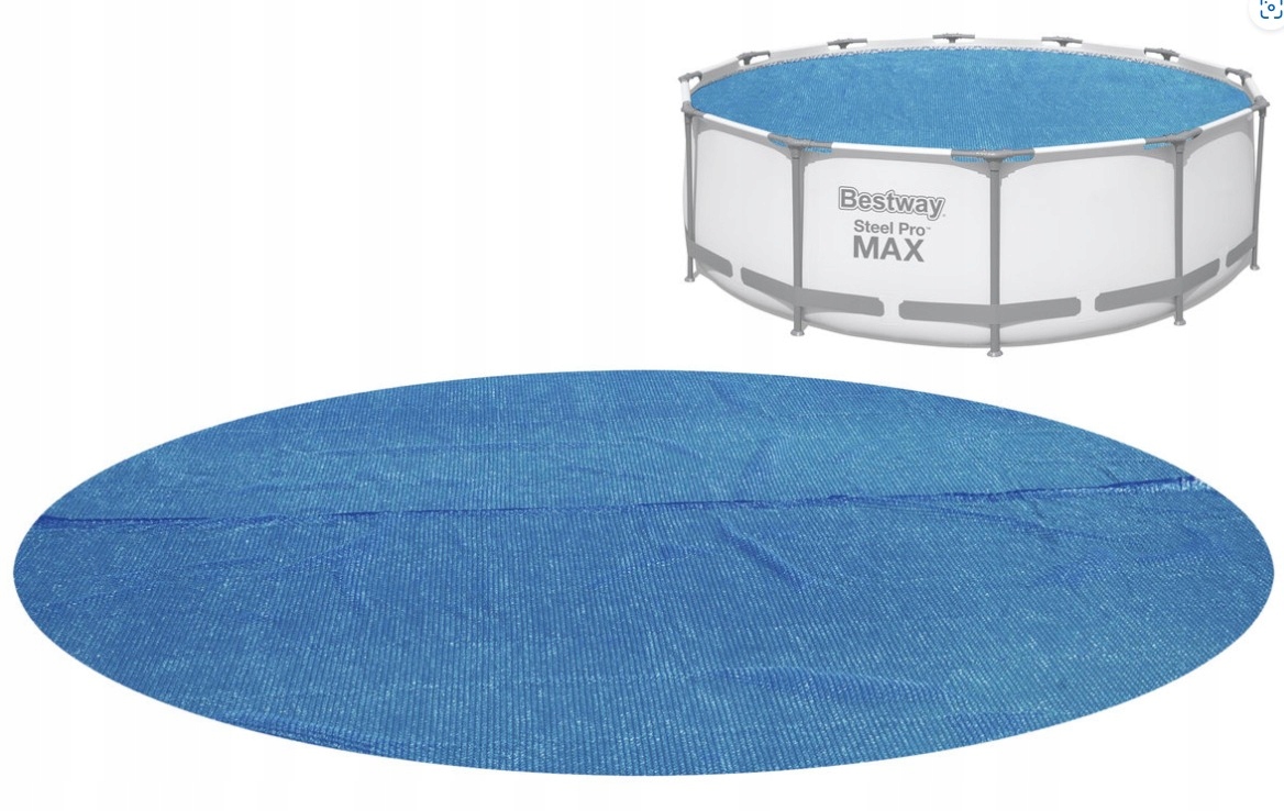 Bestway Folia mata pokrywa solarna na basen 366 cm 58242