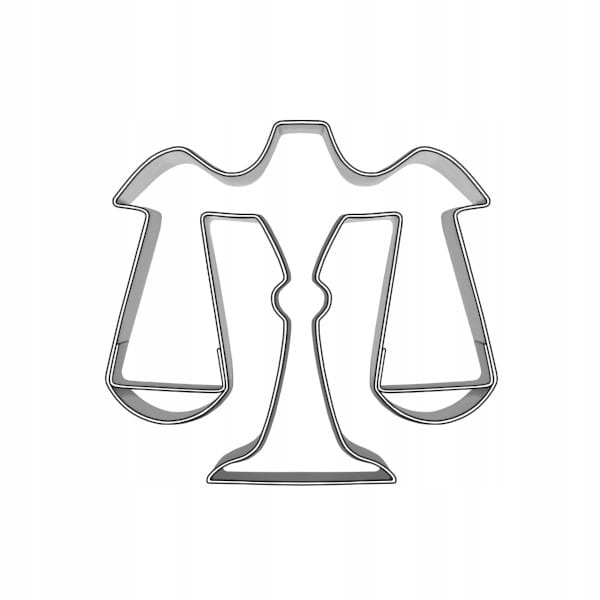 

Foremka Waga 6 cm do ciastek i masy cukrowej