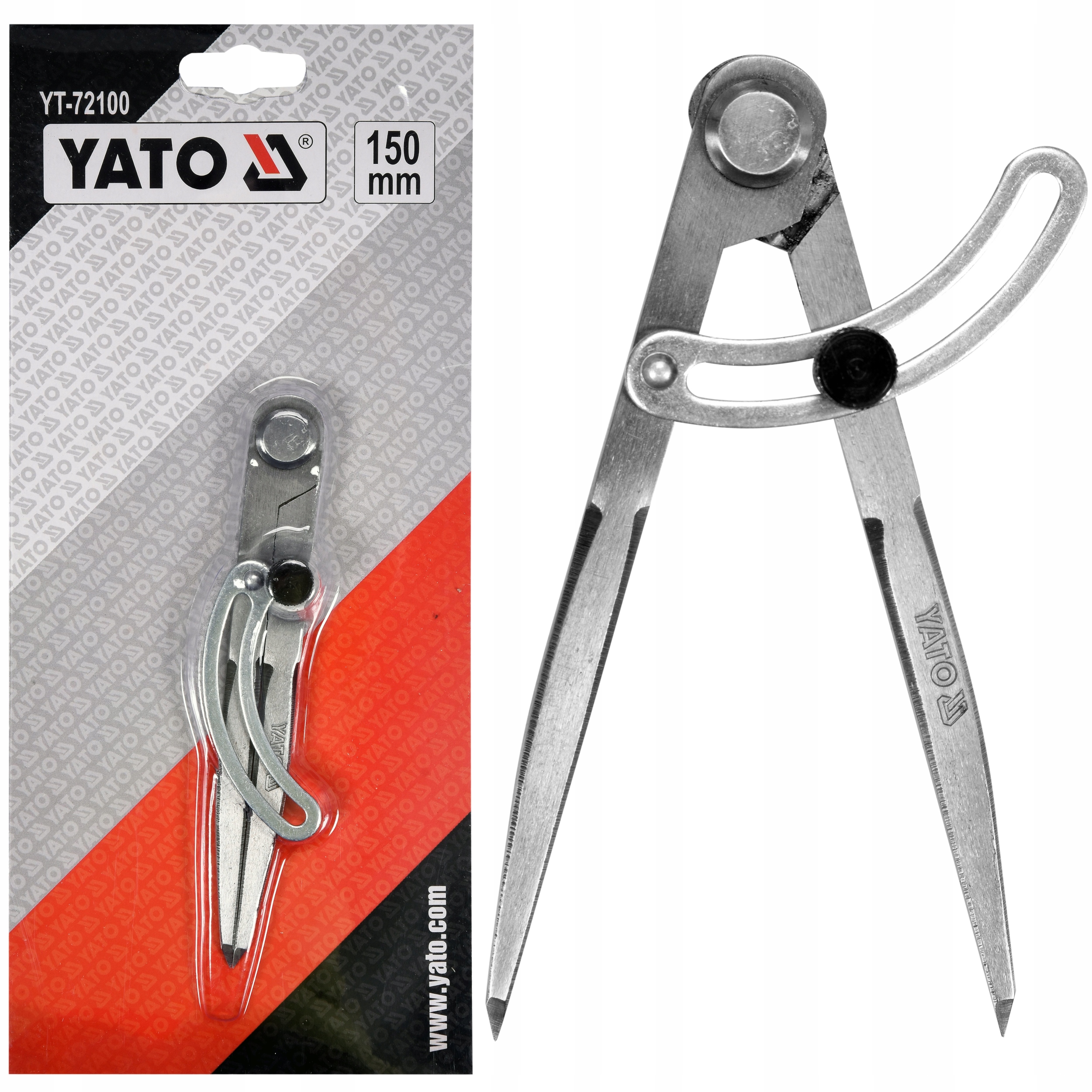 

Cyrkiel Ślusarski Z Prowadnicą 150mm Yato