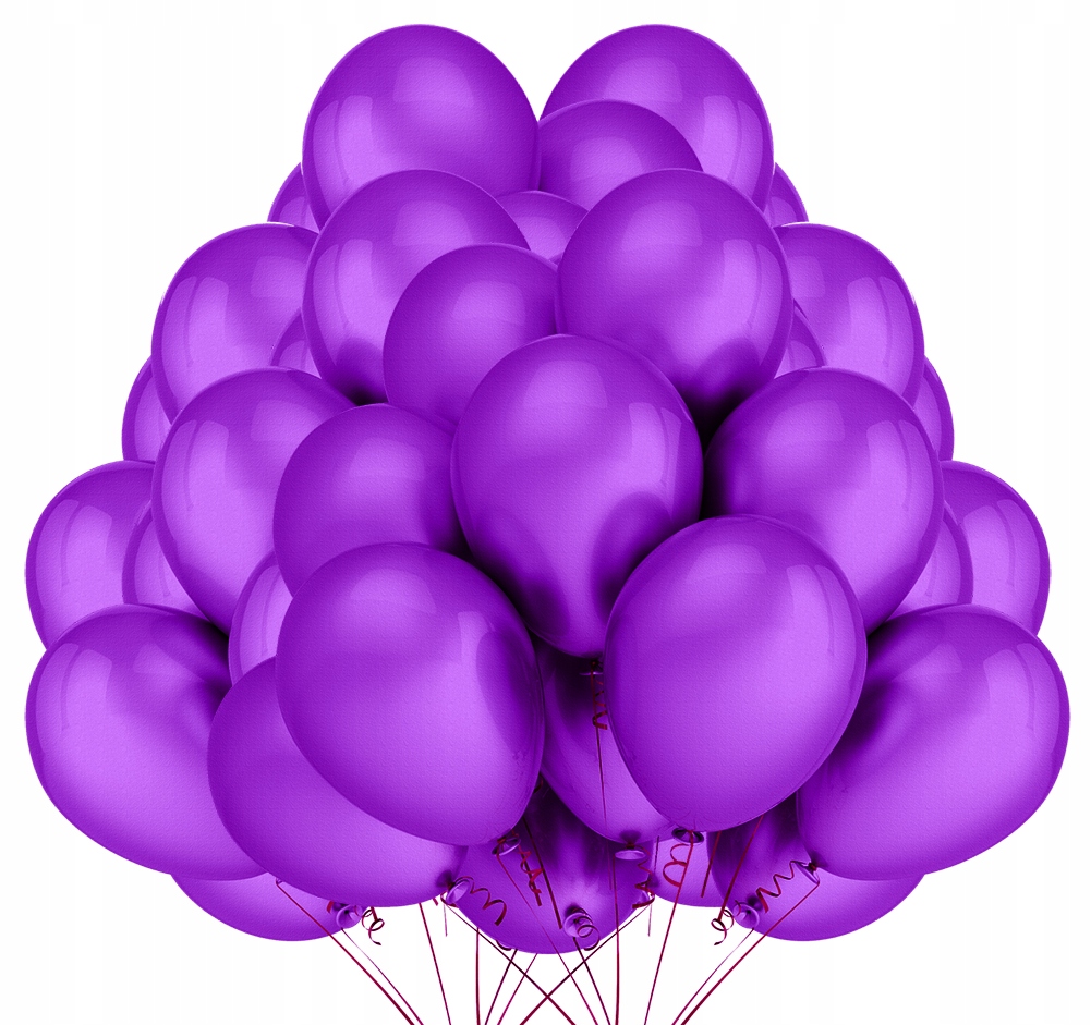 

Balony Metaliczne Fioletowe Urodziny 30cm 50szt