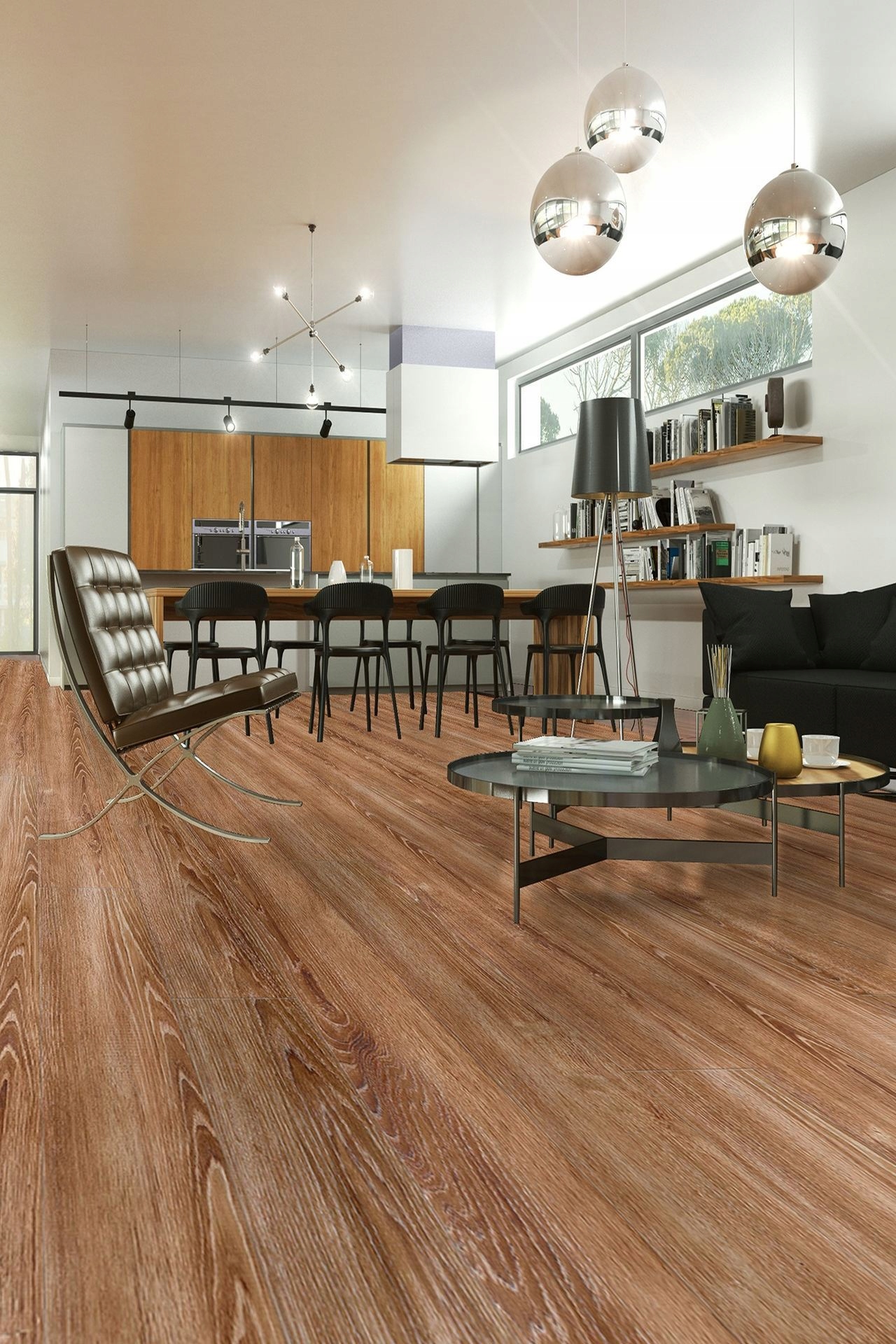 Panel podłogowy AC6 PANEL DE LUX DĄB BALEARY 1,65m Kolor producenta DĄB BALEARY 622