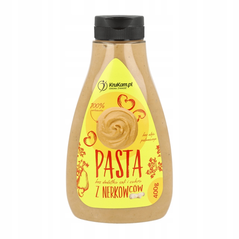 Levně Pasta Z Kešu V Lahvičce 400 G – Krukam