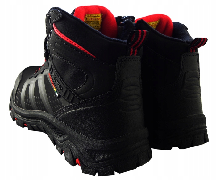 D311 TRAPERY trekkingowe SoftShell Badoxx roz 36 Kolor czarny