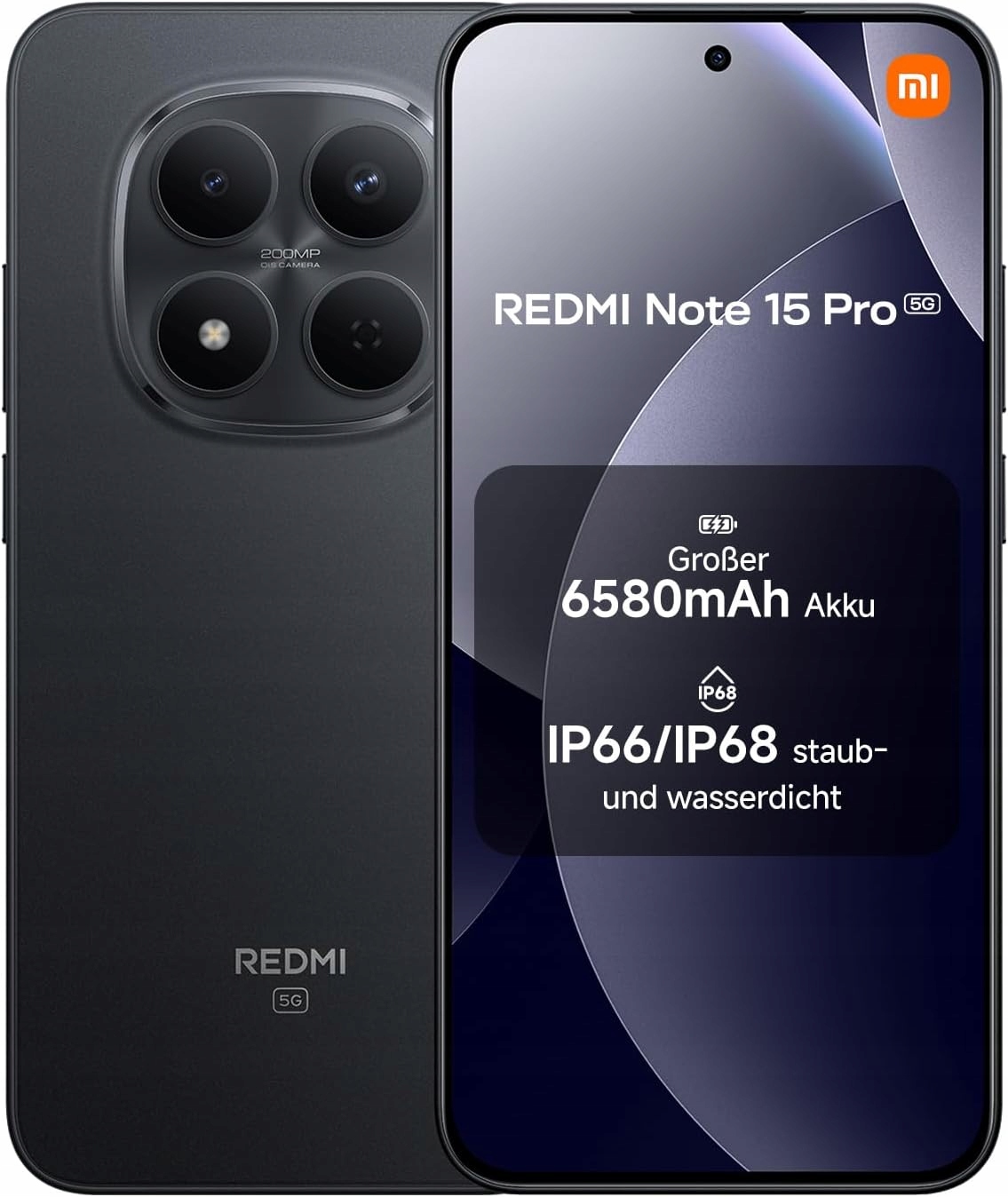 Smartfón Xiaomi Redmi Note 15 Pro 5G 12 Gb 512 Gb 5G čierny