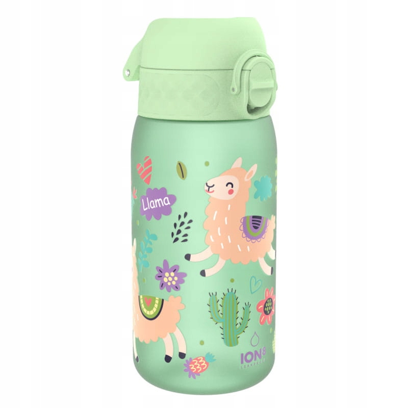 ION8 Butelka bidon dla dzieci z ustnikiem sportowy 350 ml Lama