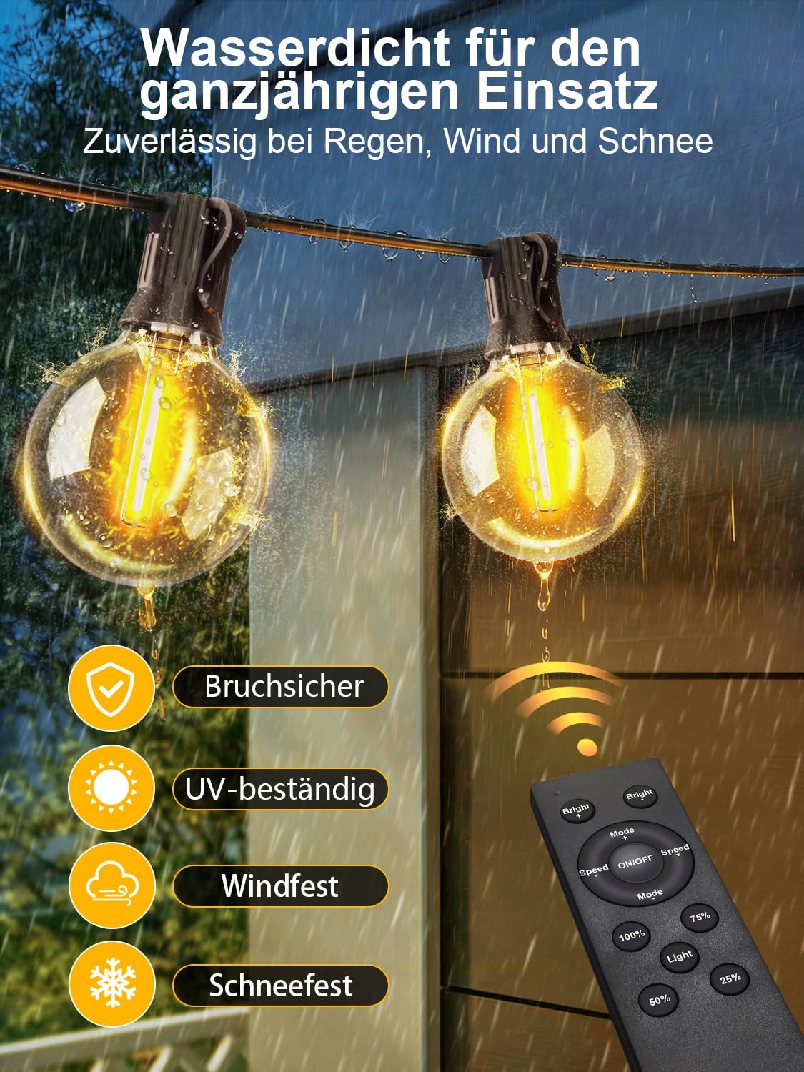 PHILIPS Lampa Zewnętrzna LED 30m Sterowanie Aplikacją Muzyka Timer Ogród — miniatura 5