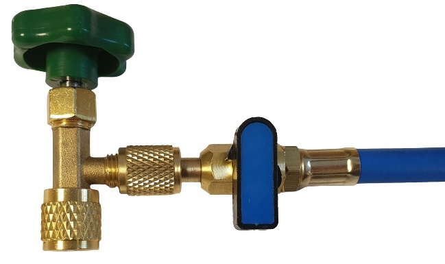 Zestaw do Napelniania klimatyzacji Coolant Support for Both Factors