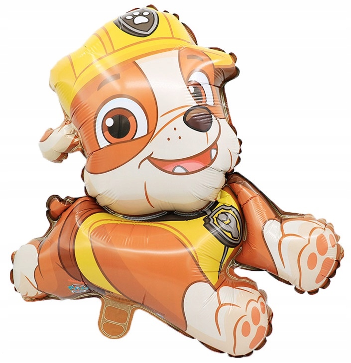Balon foliowy piesek RUBBLE Psi Paw Patrol 56cm Wypełnienie powietrze