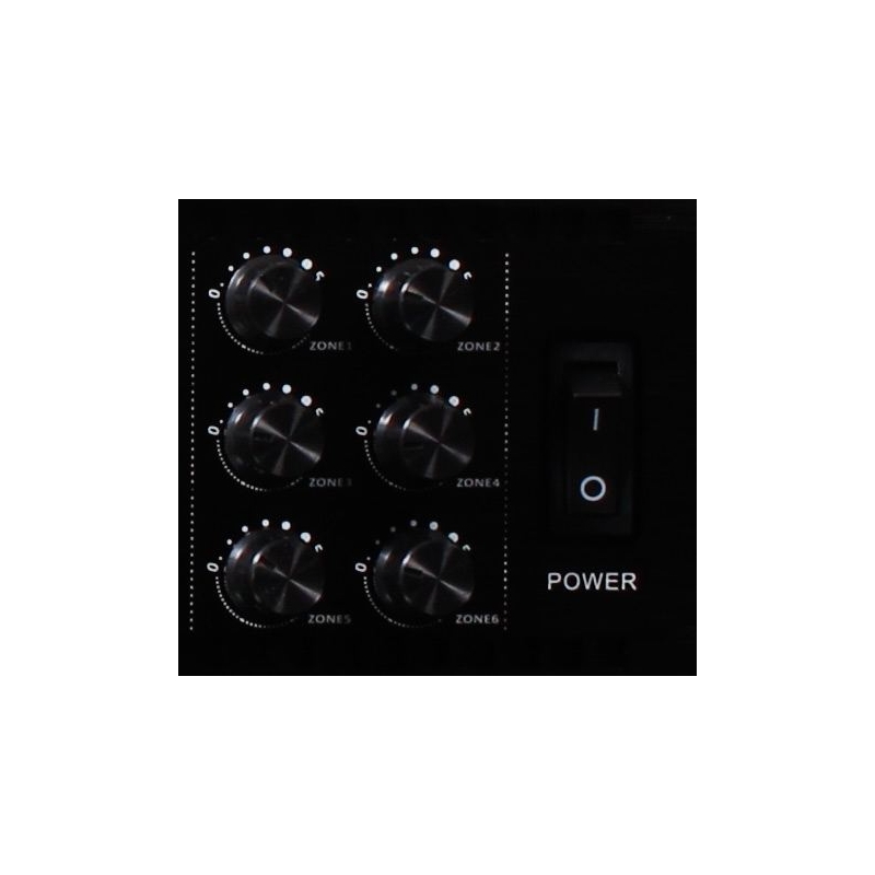 Wzmacniacz radiowęzłowy R-250BC 250W, BLUETOOTH Typ końcówka mocy