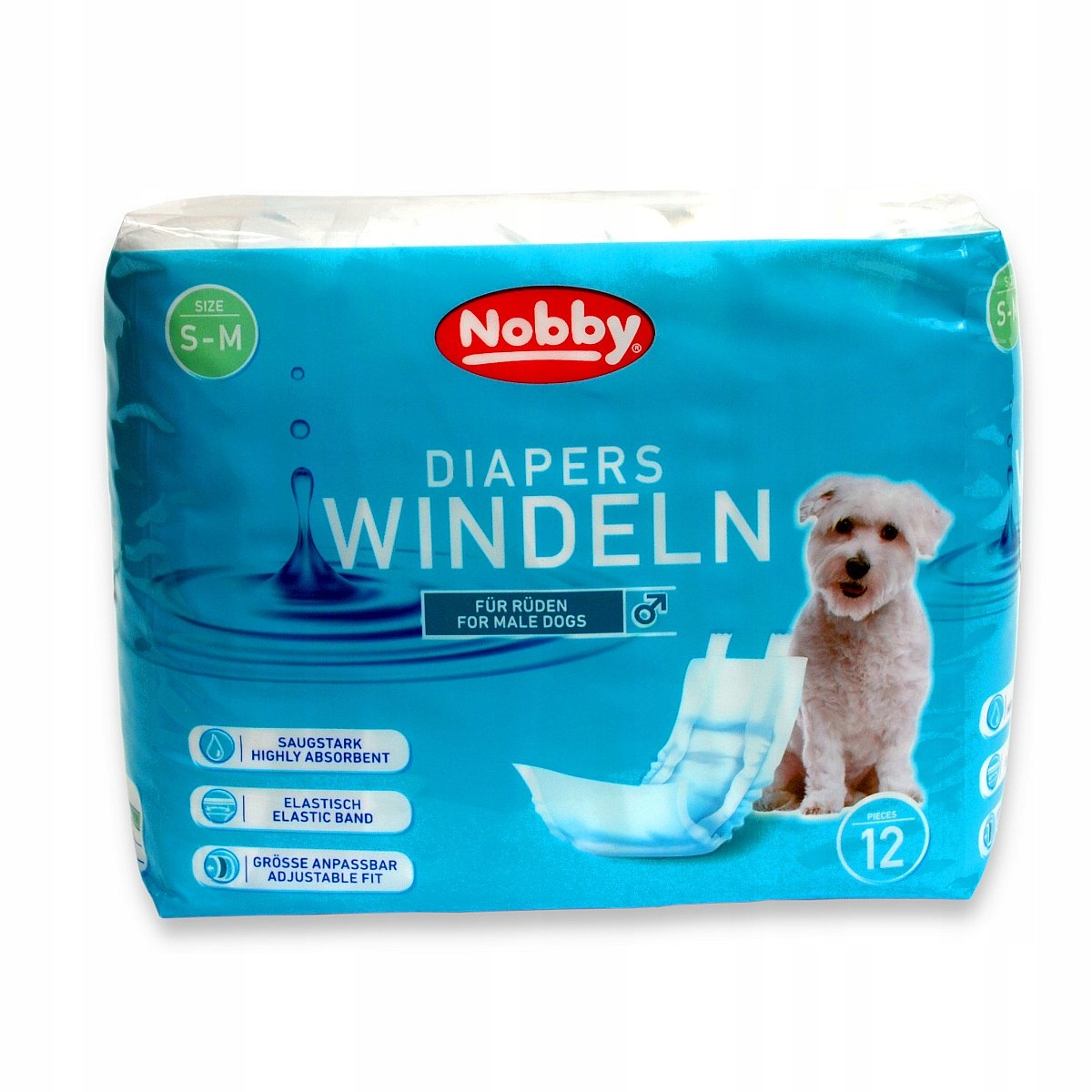 

Pieluchy Pampers dla psa szczeniaka seniora S-m