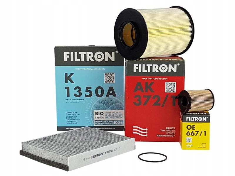 

Filtron Zestaw Filtrów Ford Focus III 1.6 Tdci