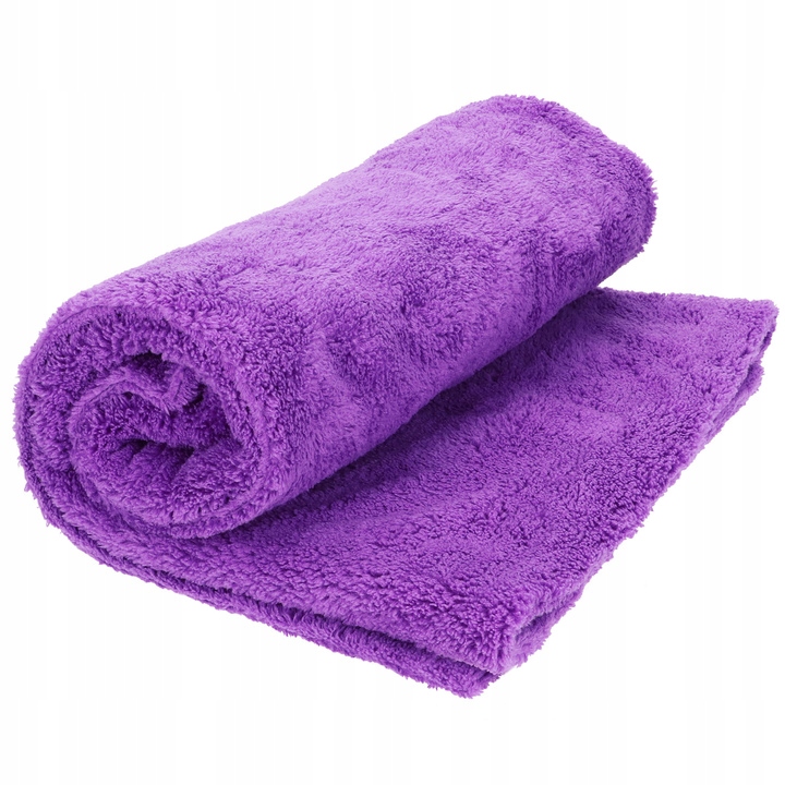 Puszysta Mikrofibra Bezszwowa 40x60cm Ręcznik Do Auta Wosków Qd 550GSM