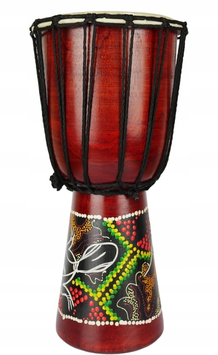 

Bębenek, Bęben Djembe Wys. 40cm Malowany