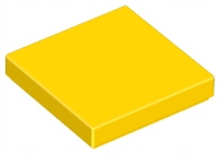 

Lego 3068b płytka tile 2x2 żółty 1 szt N