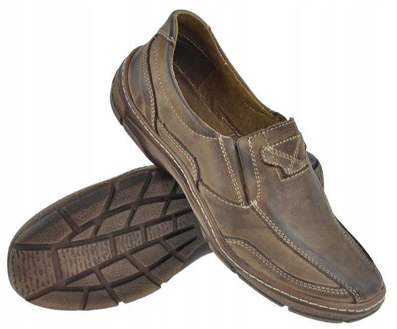 MĘSKIE OBUWIE SKÓRZANE 150BR-43 Rozmiar 43