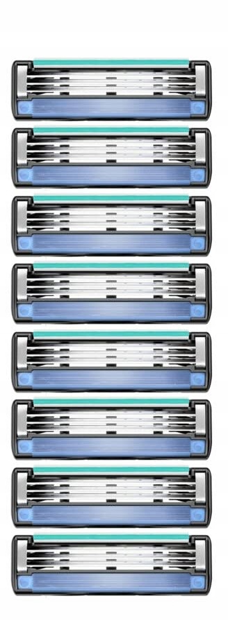 Sada Gillette Mach3 vyměnitelných čepelí, 8 kusů