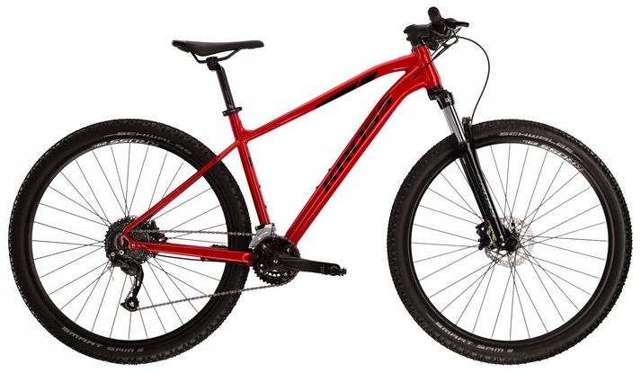 Rower Kross Level 1.0 Pw M 29 męski czerwony czarn