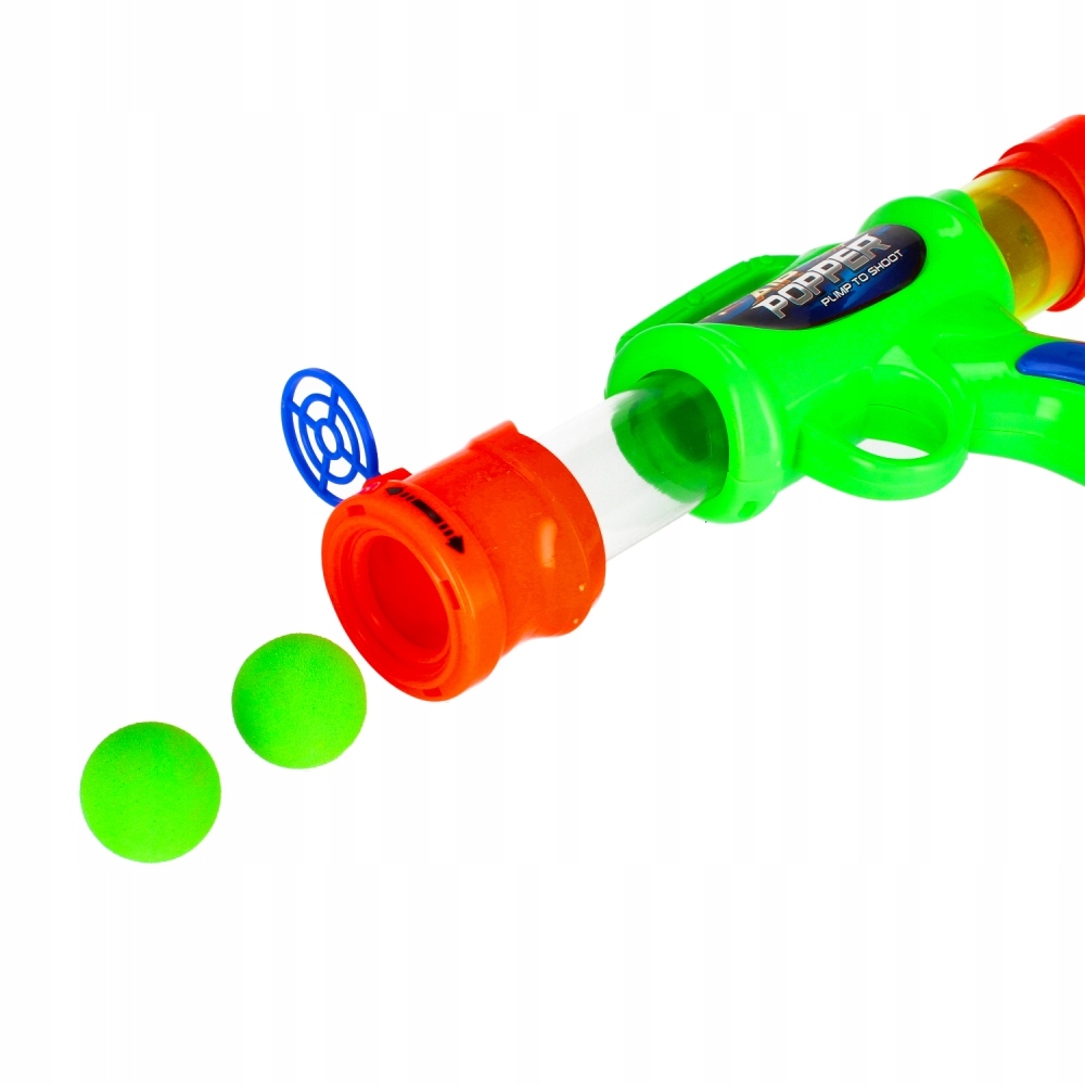 PISTOLET NA MIĘKKIE KULKI PIŁKI PIANKOWE WYRZUTNIA Bohater brak