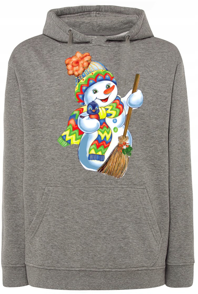 Mikina Svatá pánská s potiskem Sněhulák r.XXL