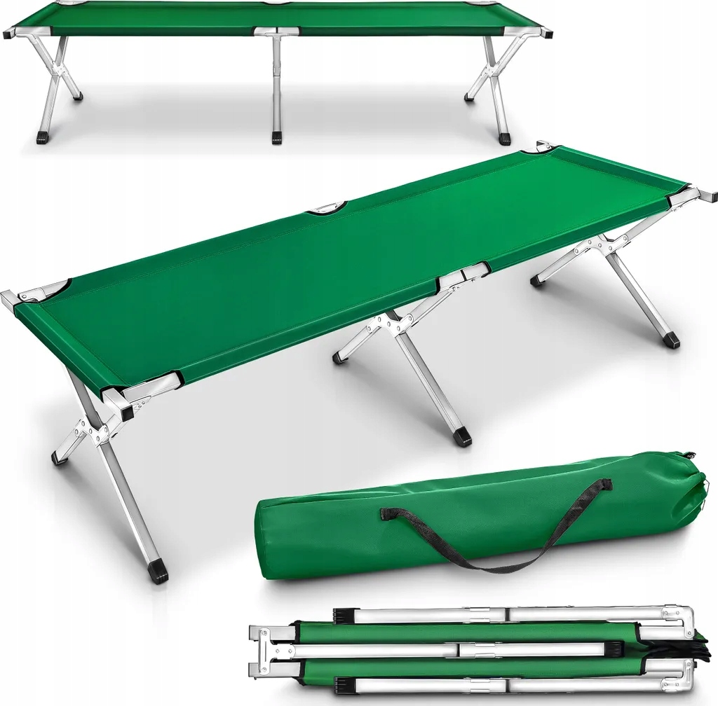 Kempingová postel XL 210 cm