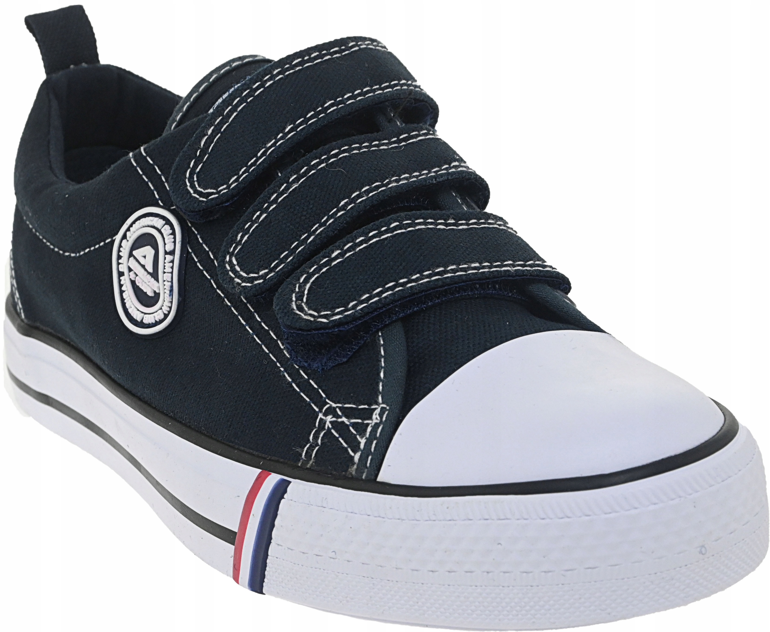 

American Club Lh 33 Granat Trampki Tenis Rzepy r32
