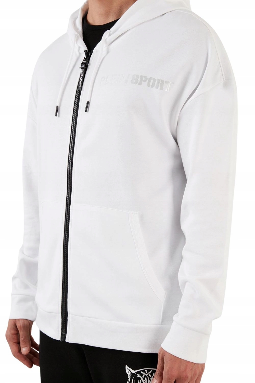 Pánská mikina Plein Sport s potiskem a dlouhým rukávem vel. M