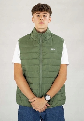 Bunda Bez Rukávů Prosto Ultralight zelený