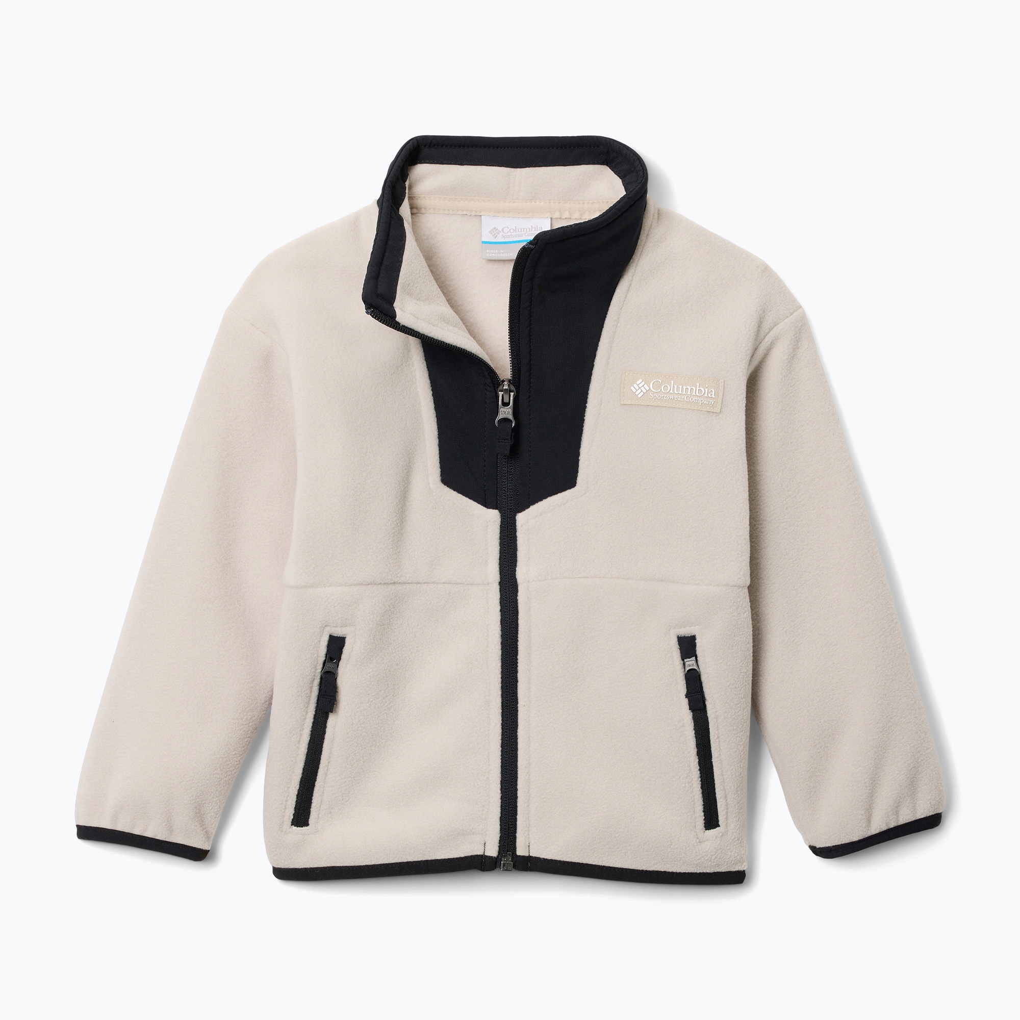 Bluza polarowa dziecięca Columbia Sequoia Grove Full Zip Fleece dark stone/