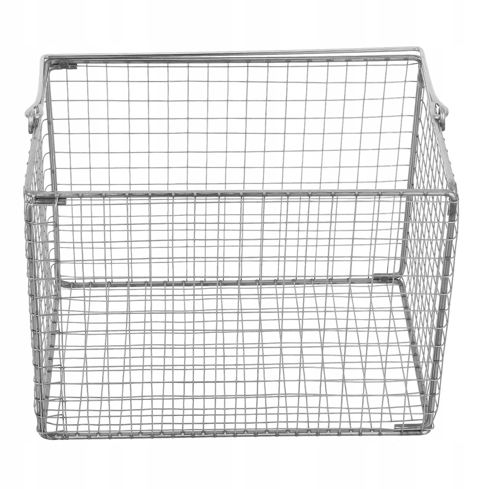 KOSZ DO MYCIA CZĘŚCI Z NIERDZEWKI Z UCHWYTEM I ODPŁYWEM