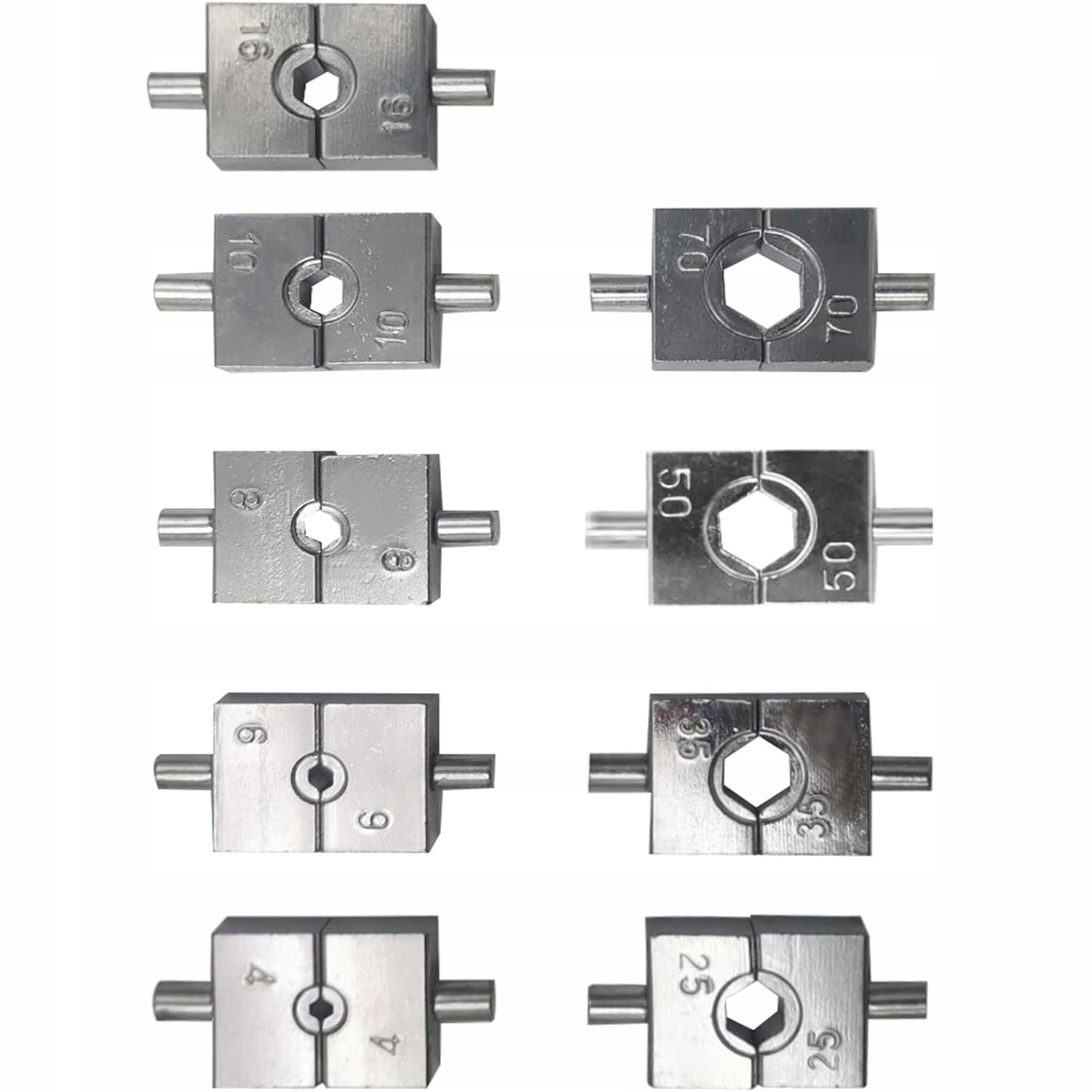 ZACISKARKA HYDRAULICZNA PRASKA DO KABLI PRZEWODÓW MATRYCE 4-70 MM Kod producenta ZACISKARKA HYDRAULICZNA 4-70 MM Novaza Tech