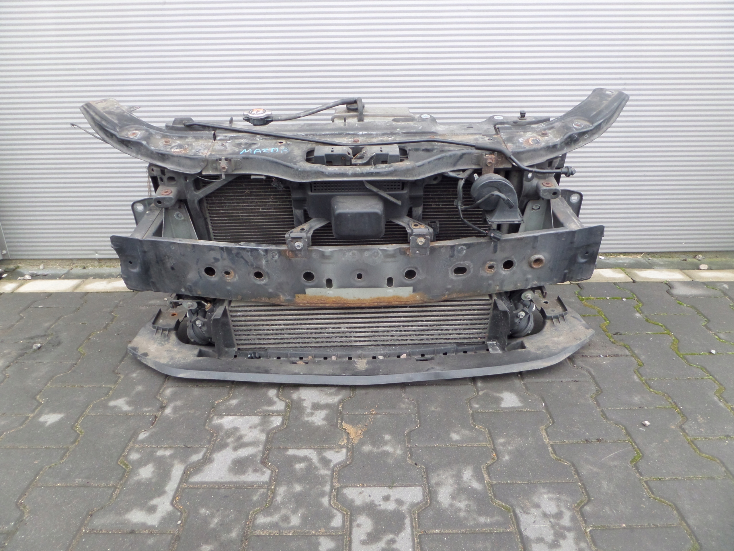 MAZDA 3 BM 13-18 front body wall radiator 2.2 D
