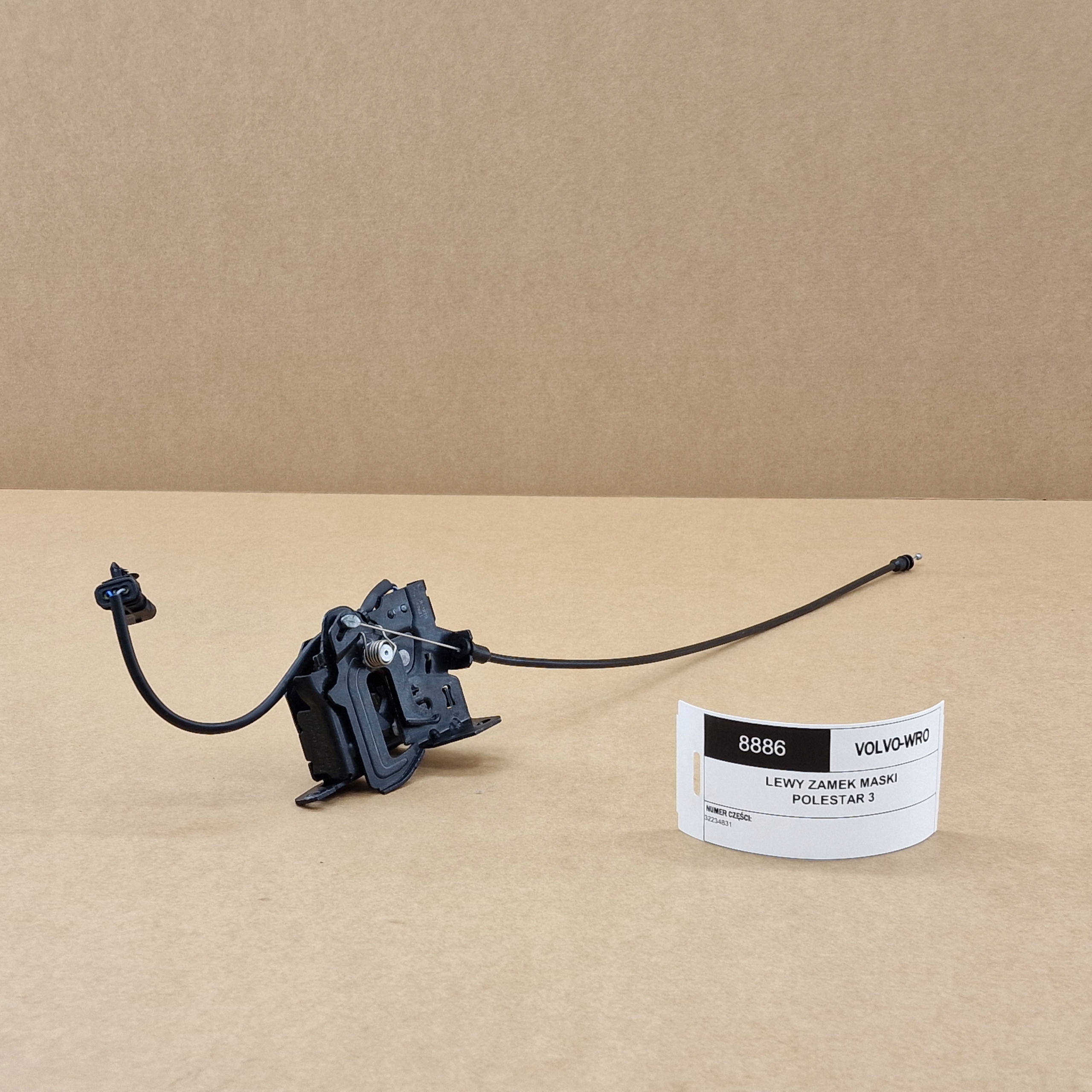 left bonnet latch lock POKRYWY of the engine POLESTAR 3