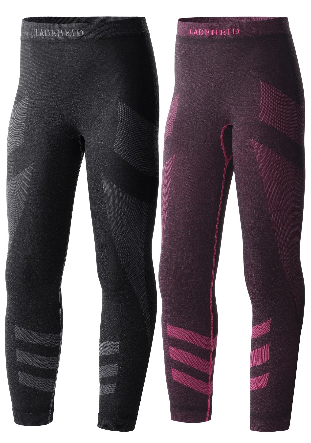 2x Dětské termoaktivní kalhotky Termoprádlo Komplet černý 146-152