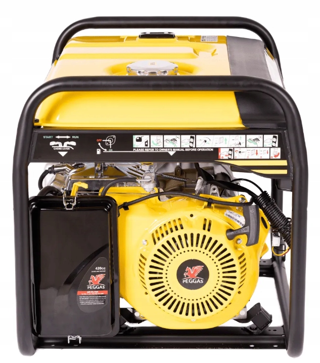 Agregát proudu přenosný benzínový generátor Waspper WSC3500 2,8 kW Avr
