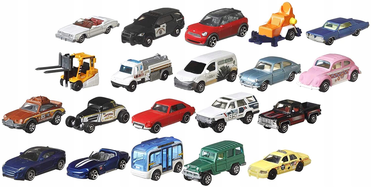 

Matchbox Dwudziestopak Zestaw 20 Pojazdów
