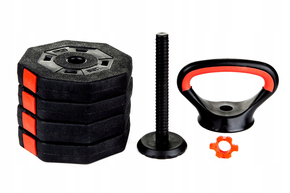 Kettlebell Regulowany Do Ćwiczeń Fitness 10KG EAN (GTIN) 5902431039176